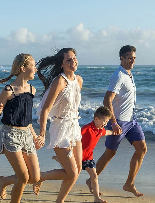 Vista general de la platja de l'hotel