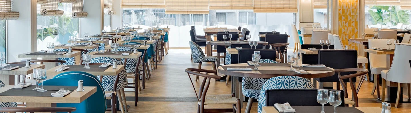 Restaurante buffet Blancafort con cocina en vivo