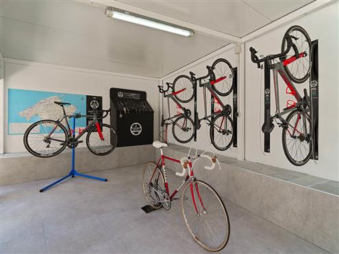 Aufbewahrungsraum für Fahrräder
