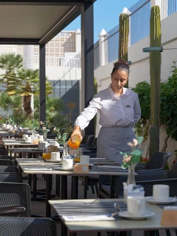 Citrus Restaurant's terrace