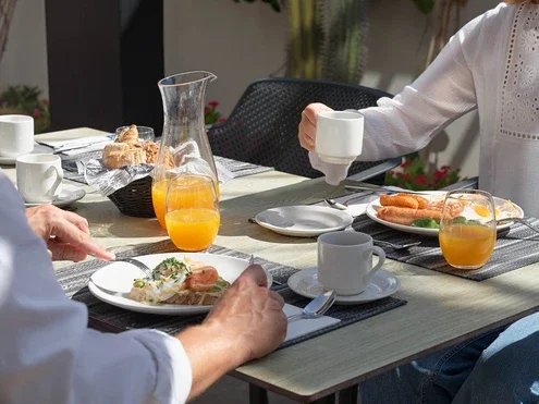 Citrus Restaurant's terrace