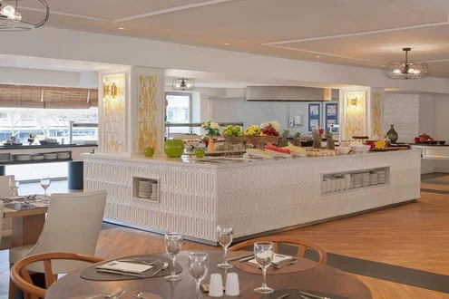 Restaurante buffet Blancafort con cocina en vivo