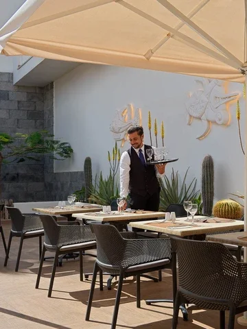 Restaurant Parrots