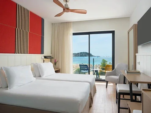 Quarto Duplo Superior com vista mar
