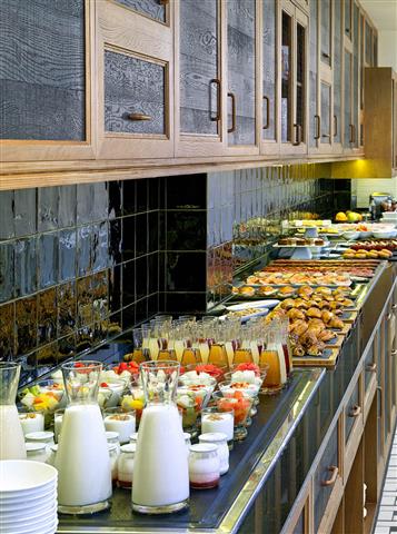 Buffet breakfast at the The Kitchen Restaurant