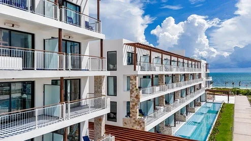 Vue générale de l'hôtel