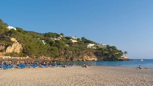 Cala Camp de Mar devant l'hôtel