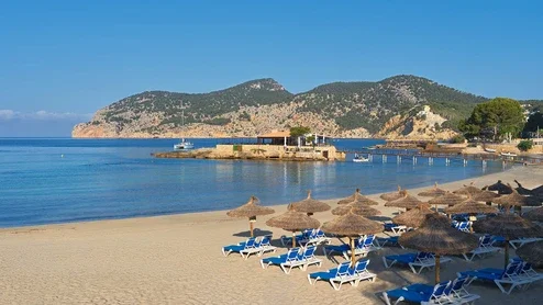 Cala Camp de Mar devant l'hôtel