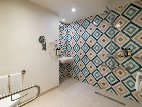 Behindertengerechtes Badezimmer