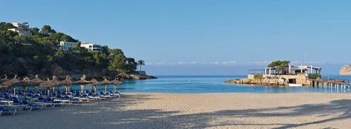 Cala Camp de Mar devant l'hôtel