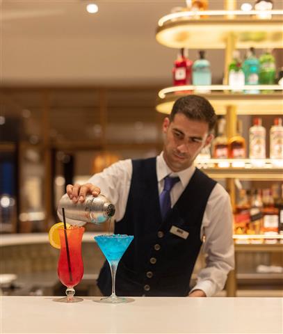 Cocktails im Bar Medusa