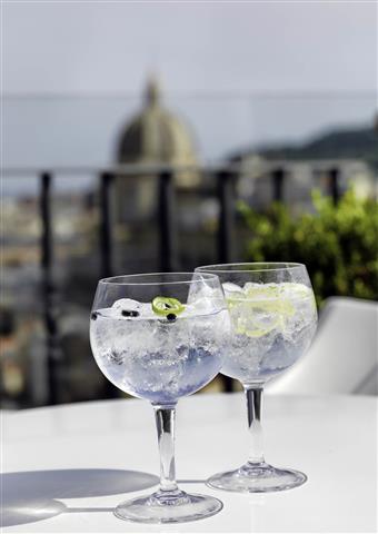 Gin Tonics im Terrasse Twenty One