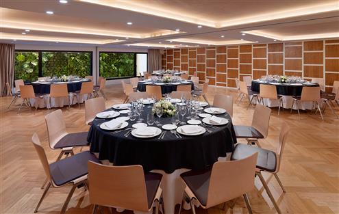 Sala de reuniões Simetrik - banquete