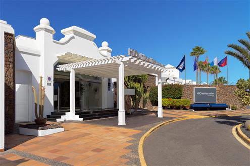 Hotel entrance view