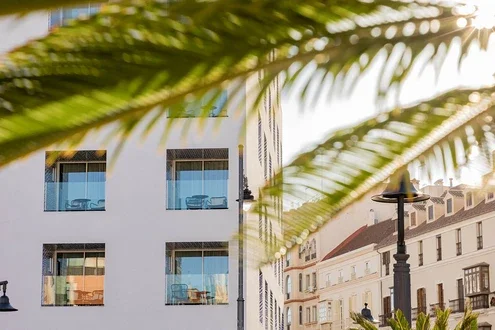 Facciata dell'hotel