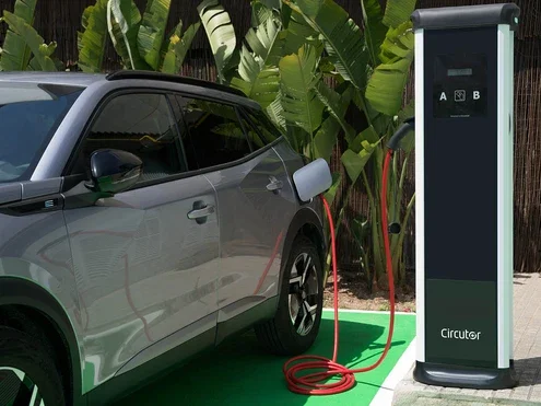 Ponto de recarga para veículos elétricos 