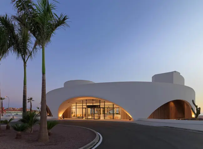 Hotel entrance