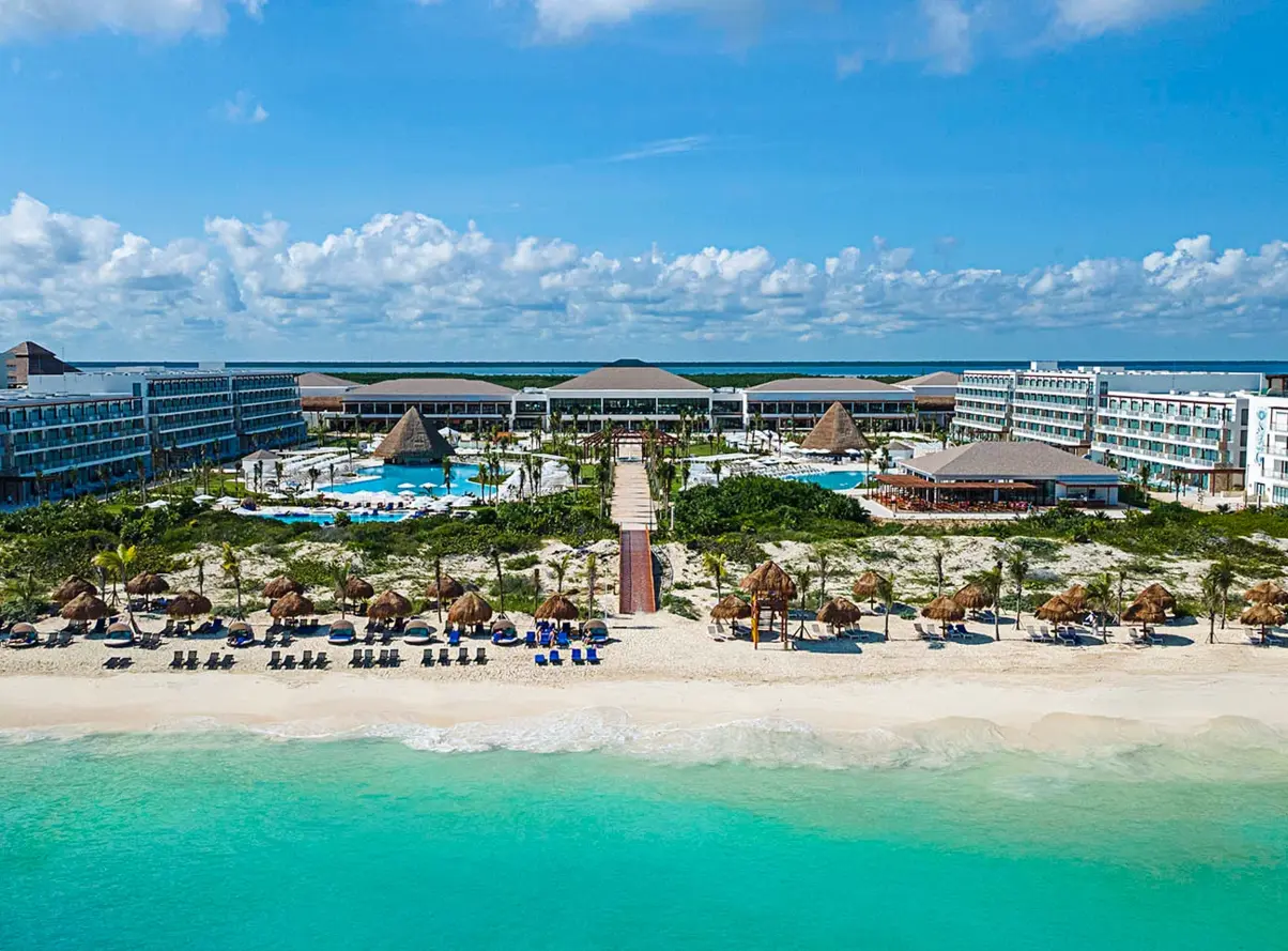 Vue générale de l'hôtel